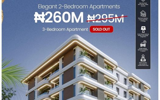 Exquisitely n Luxury 2BR at Lekki Phase 1. From N200Mill